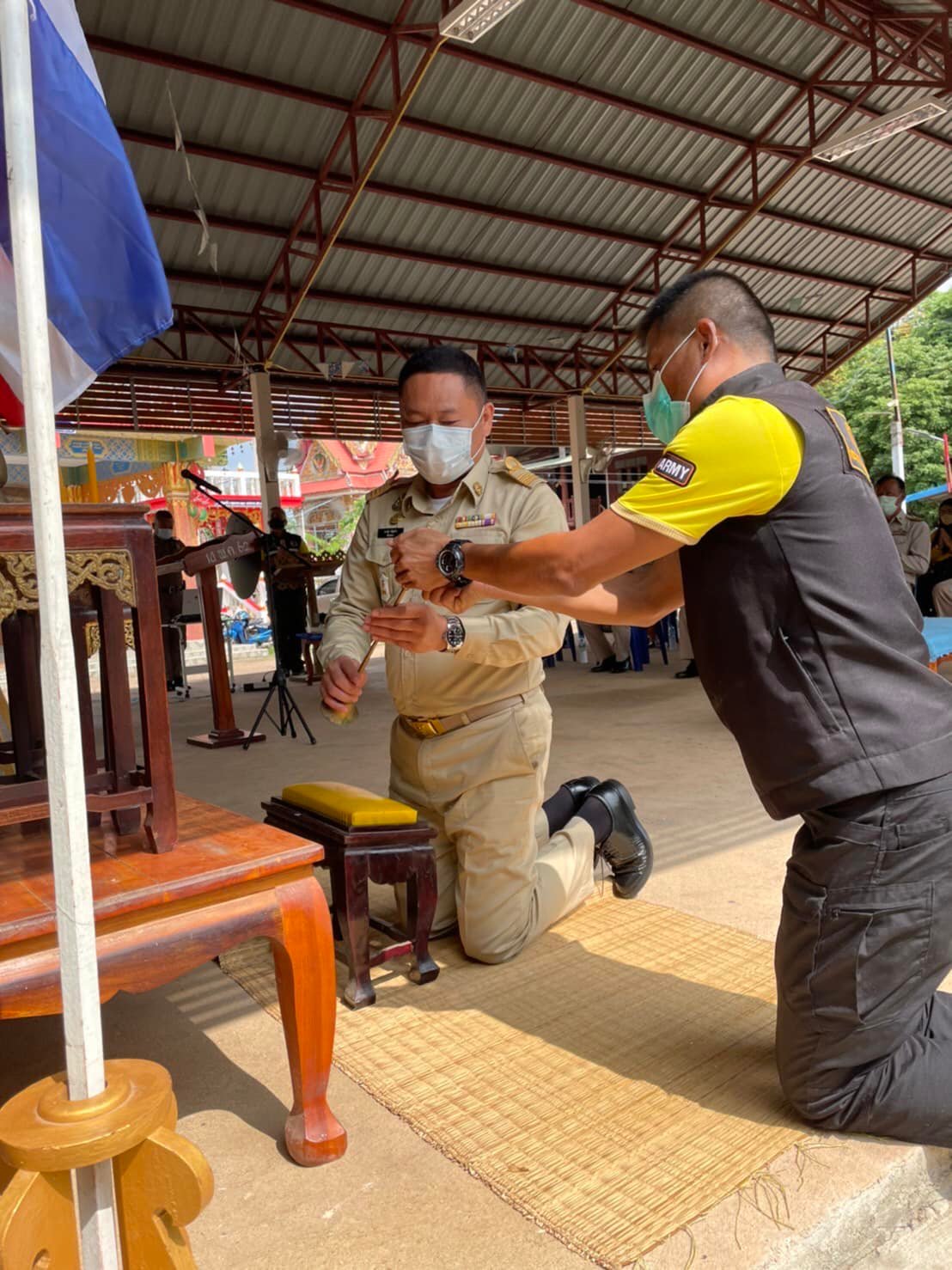 พิธีเปิดโครงการชุมชนสัมพันธ์ (ขุนด่าน) ประจำปีงบประมาณ 2565