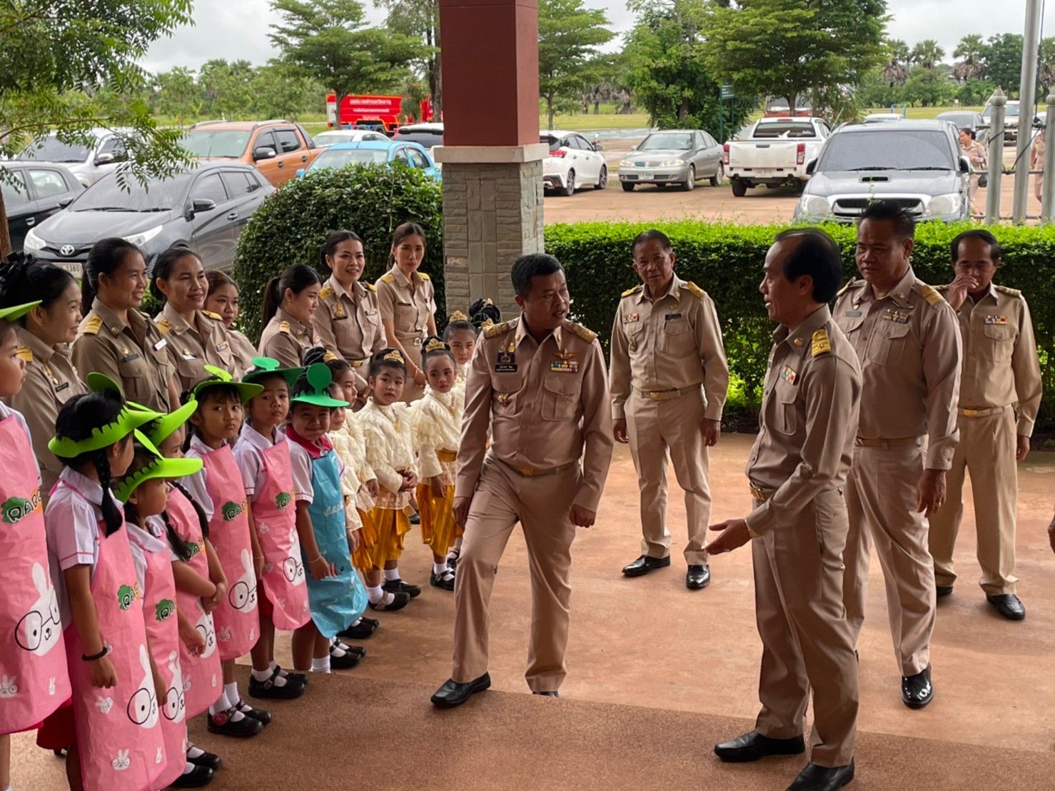 เข้ารับการประเมินเพื่อคัดเลือกองค์กรปกครองส่วนท้องถิ่นที่มีผลการปฏิบัติงานดีเด่น ประจำปี พ.ศ. 2566