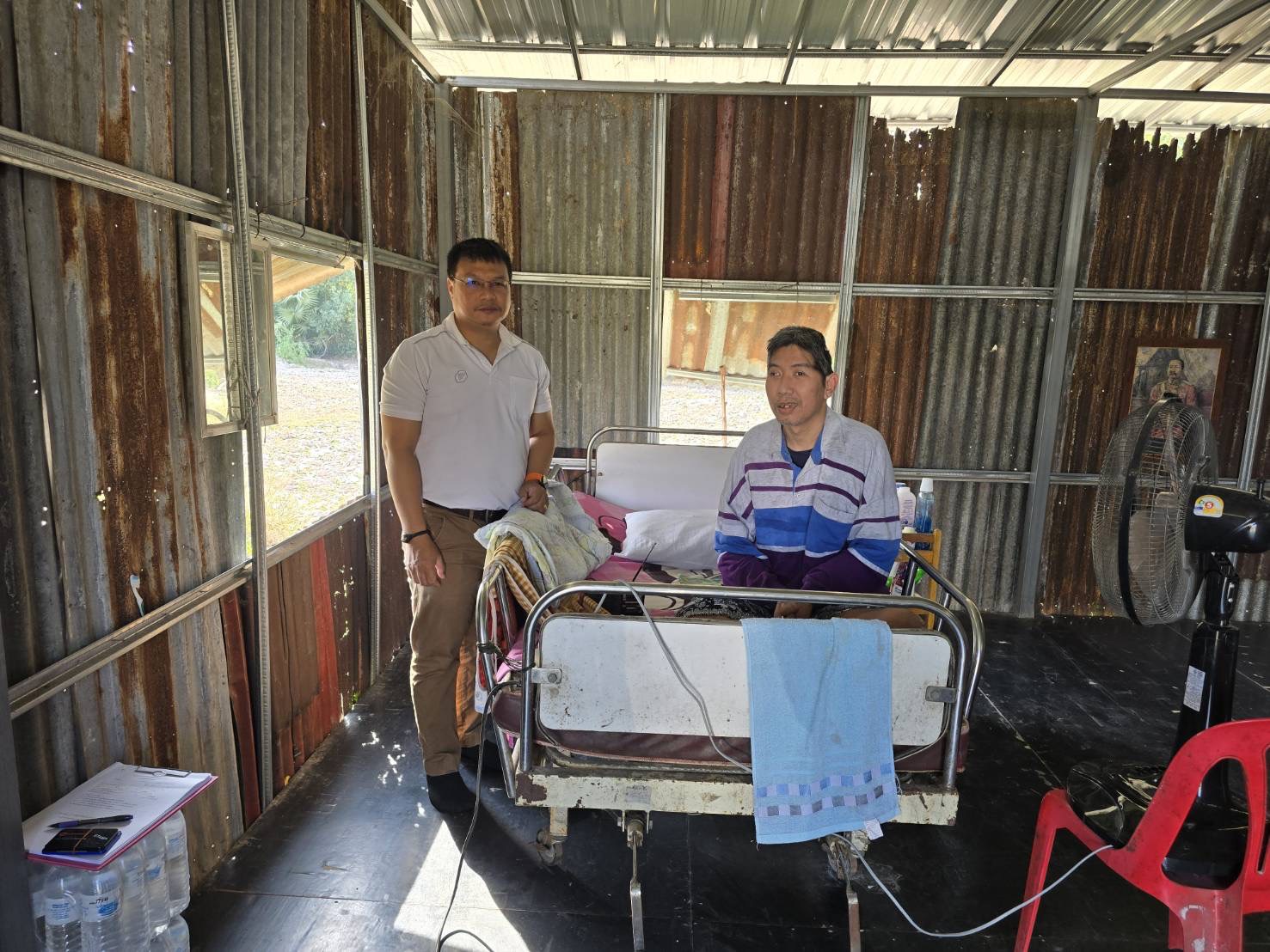 ออกสำรวจผู้ประสบปัญหาทางสังคม